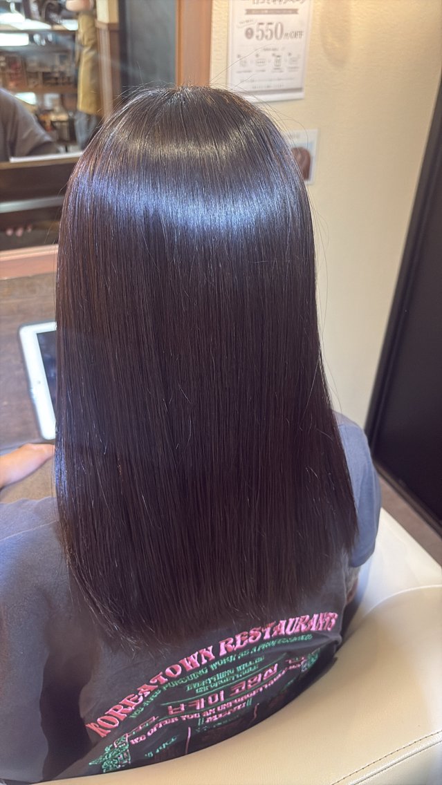 ミディアム カット トリートメント 村田 結彩のヘアスタイル