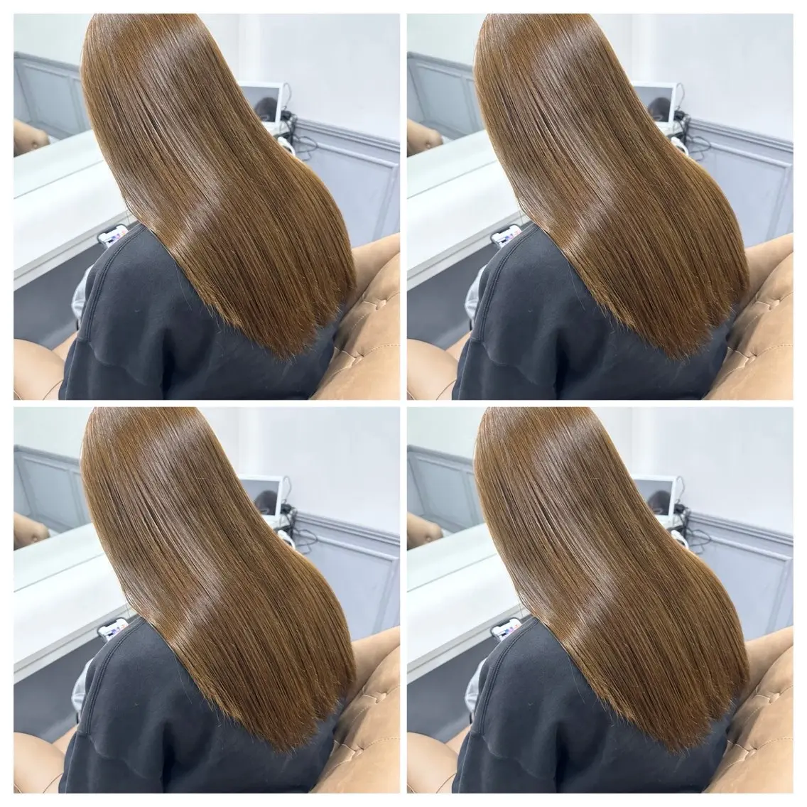 ロング カラー 髪質改善 艶髪矯正 エクステ かいり✂️のヘアスタイル