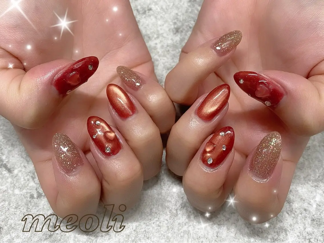 ネイル ハンドネイル nail salon meoli メグのネイルデザイン
