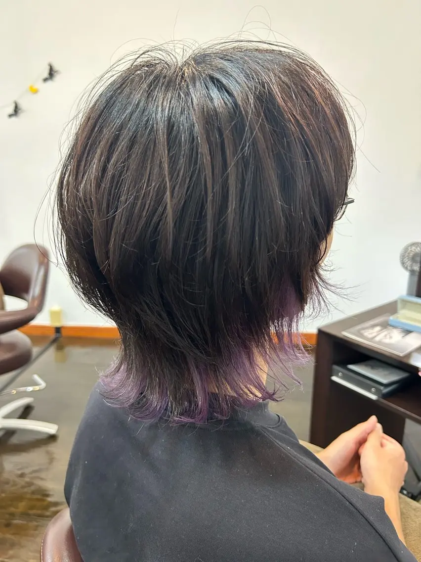 カラー インナーカラー 坂本 瑞季 🤍 髪質改善のヘアスタイル