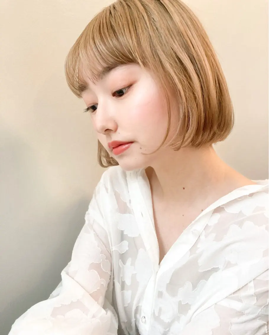 ショート 嶋崎 留美のヘアスタイル