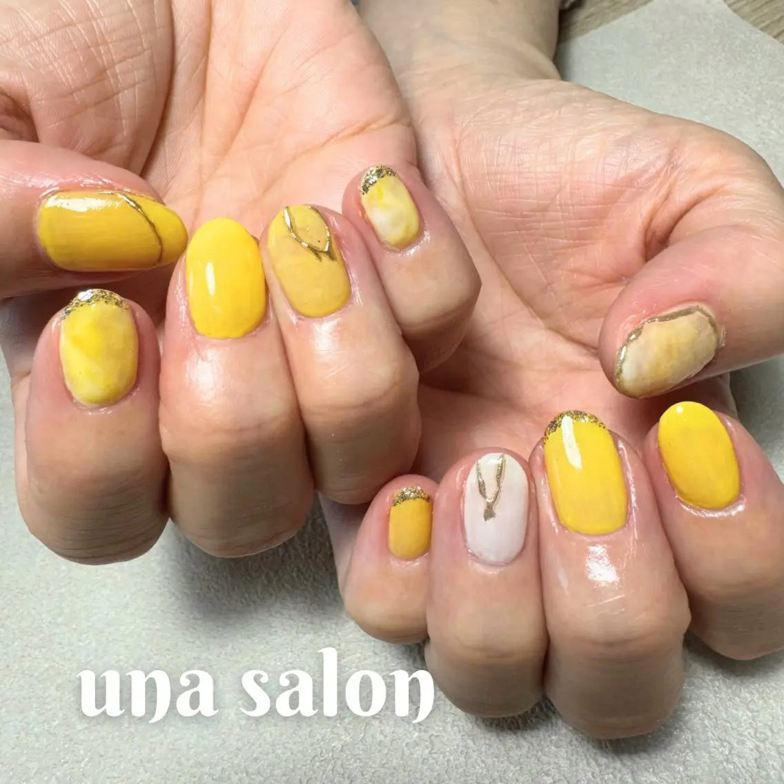 ネイル ニュアンスネイル una salon / ネイル&顔脱毛のネイルデザイン