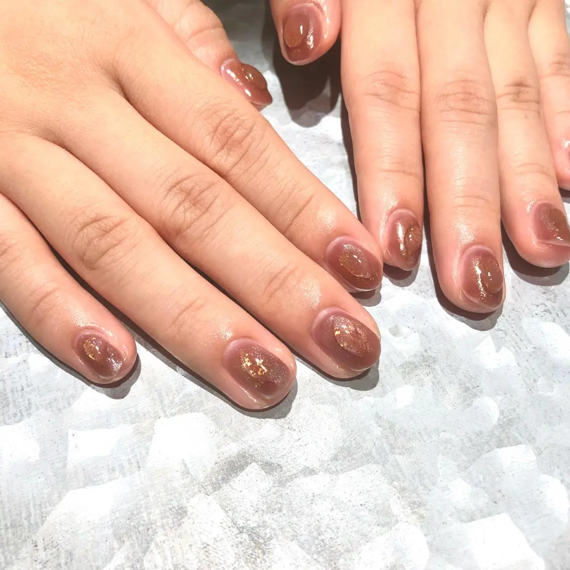 ネイル ニュアンスネイル TRAM-nail moriizumiのネイルデザイン