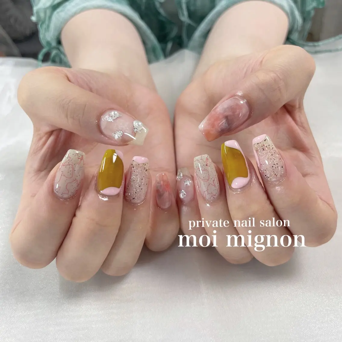 ネイル ハンドネイル nailist Aki♡のネイルデザイン