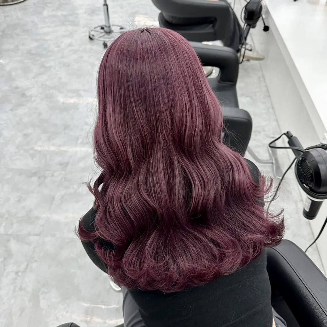 カラー ロング 🌹韓国×愛され暖色 渋谷🌹🍒のヘアスタイル