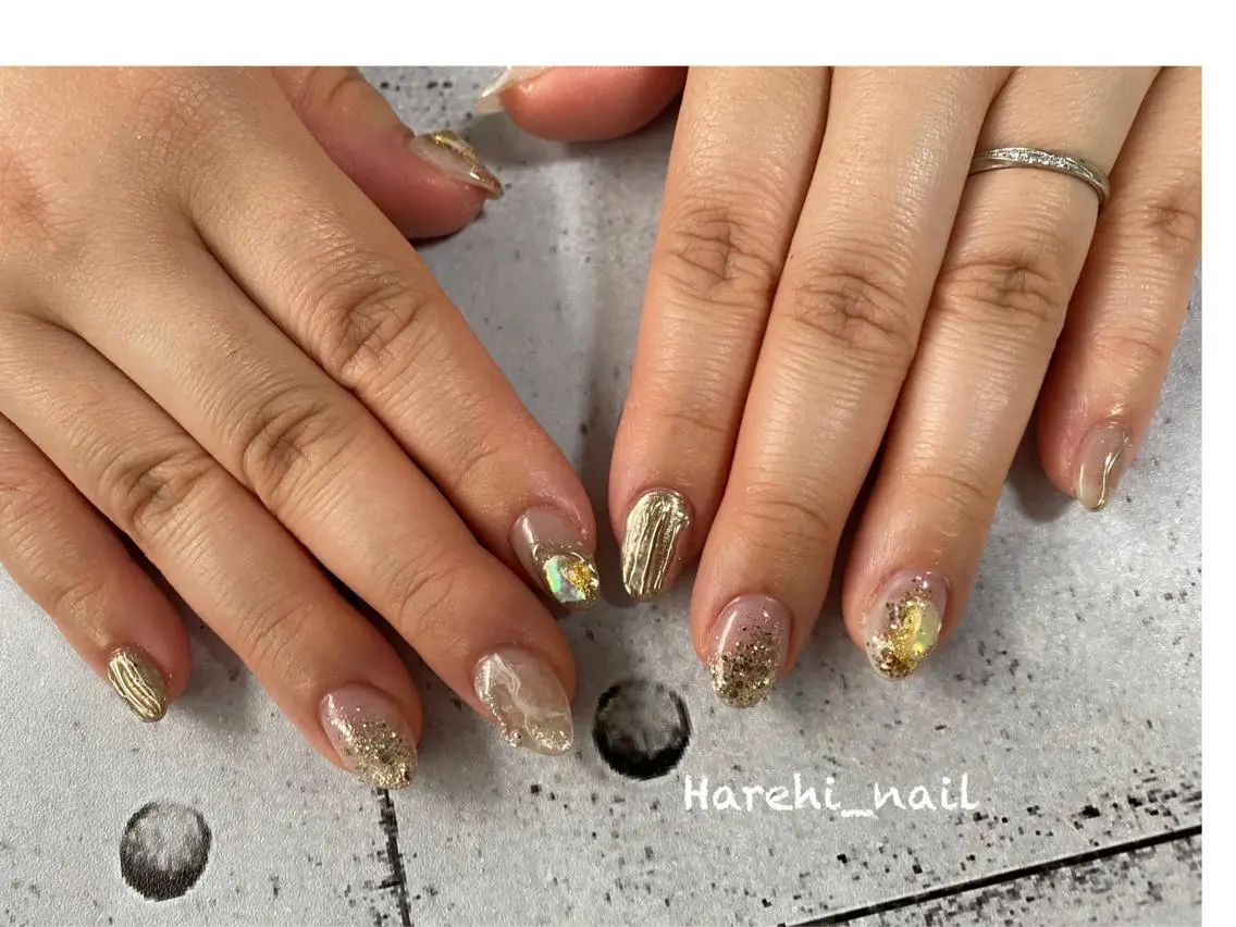ネイル ハンドネイル Harehi_ nailのネイルデザイン