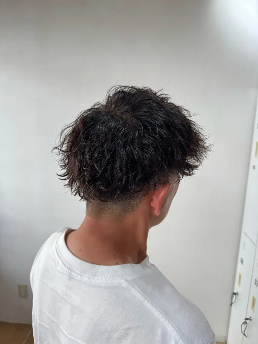 パーマ メンズ メンズパーマ 内藤 さつきのヘアスタイル