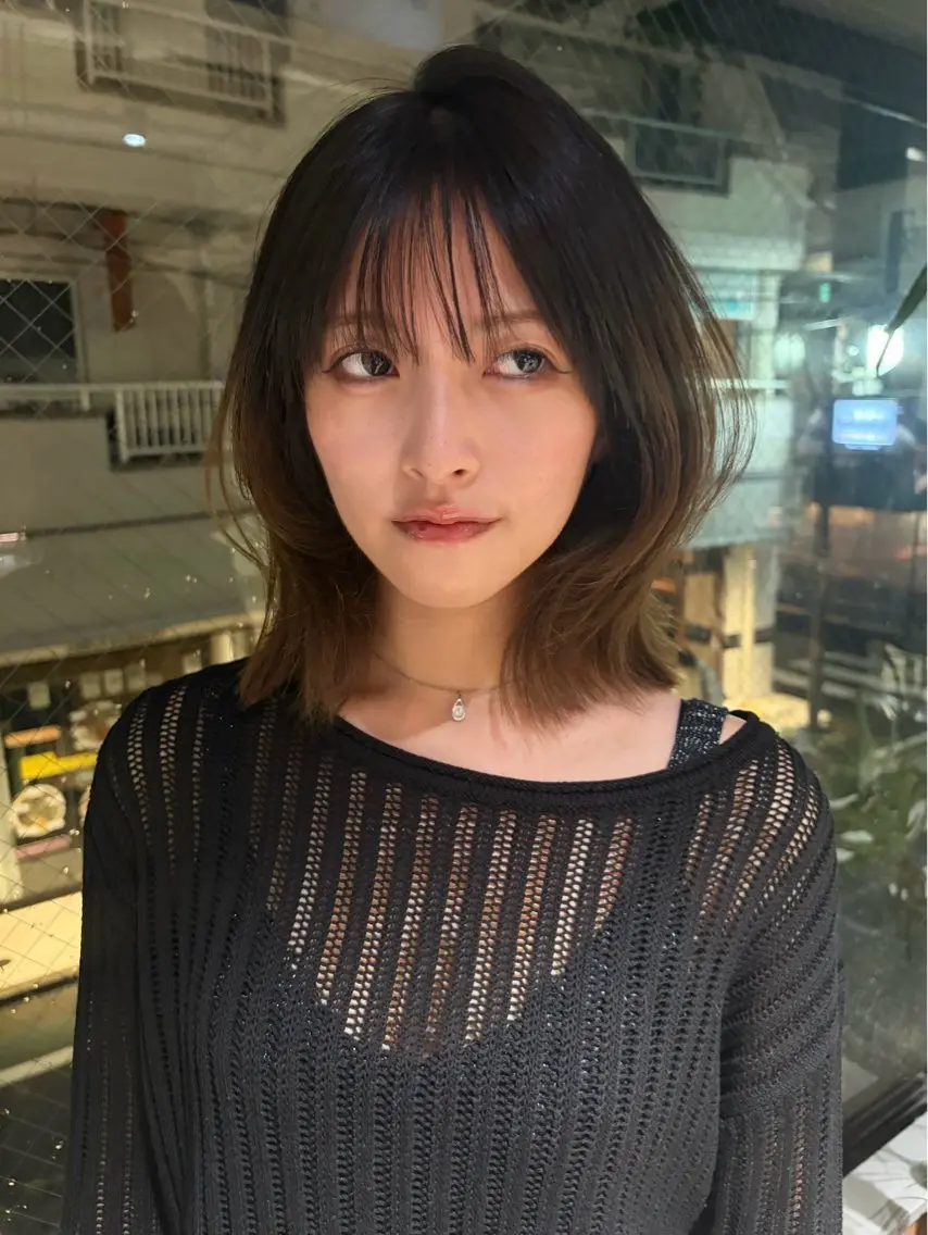 ミディアム 楓^・◦・🎀^ ブリーチモデル募集中のヘアスタイル