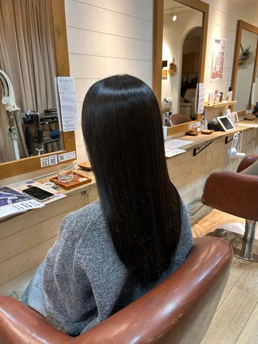 ロング な おのヘアスタイル
