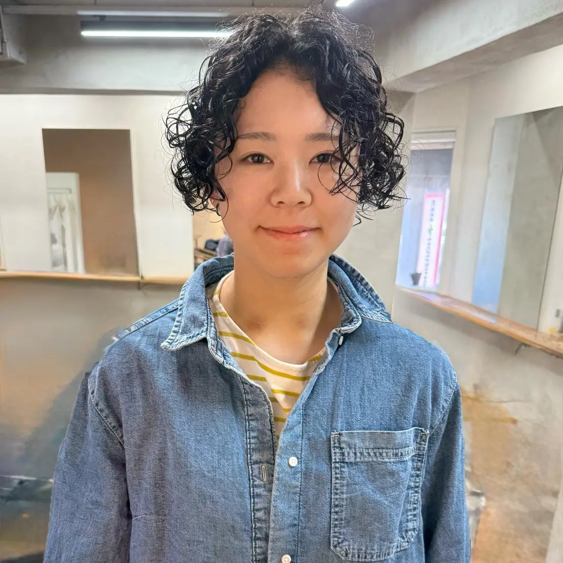 ショート パーマ ボブ カット パーマ トリートメント 坂本 裕介のヘアスタイル
