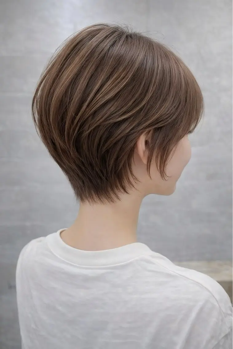 ショート カラー カット ヘアカラー トリートメント 表参道ショート・ボブ 特化/たかつのヘアスタイル