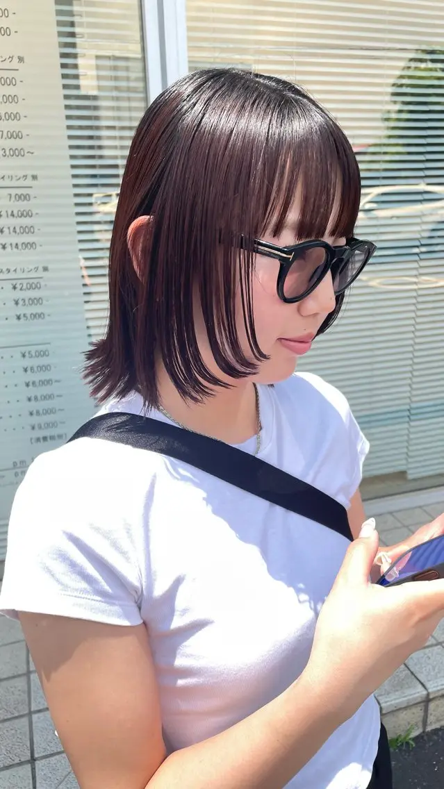 ショート ❄️ アルガ ユキ ❄️のヘアスタイル