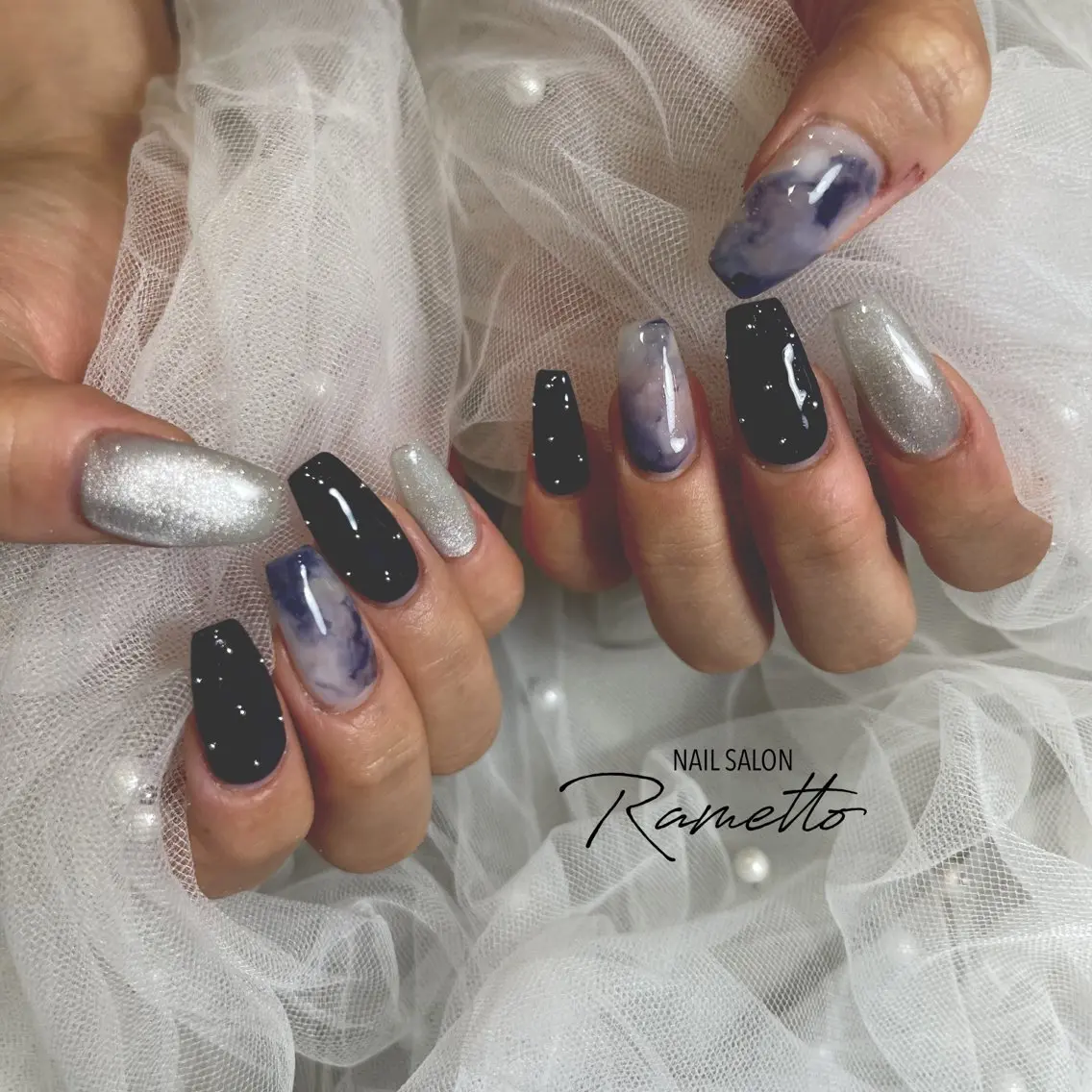 ネイル ハンドネイル NAILSALON Ramettoのネイルデザイン