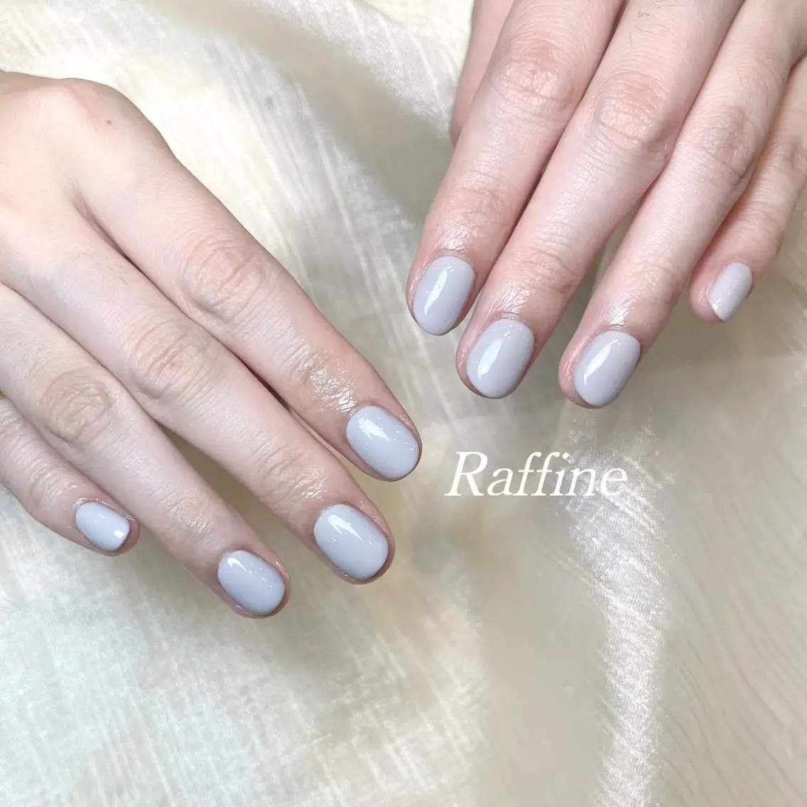ネイル RAFFINE haru🦋🩵のネイルデザイン