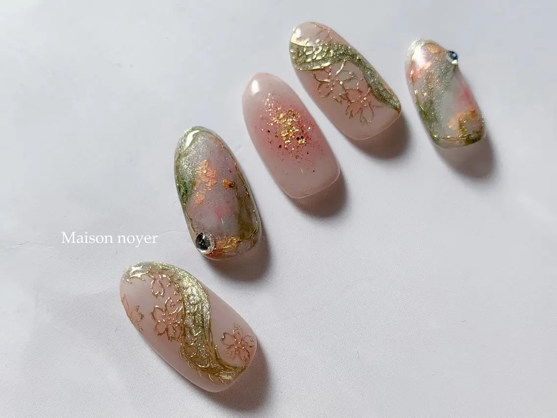 ネイル ハンドネイル Maison noyerのネイルデザイン
