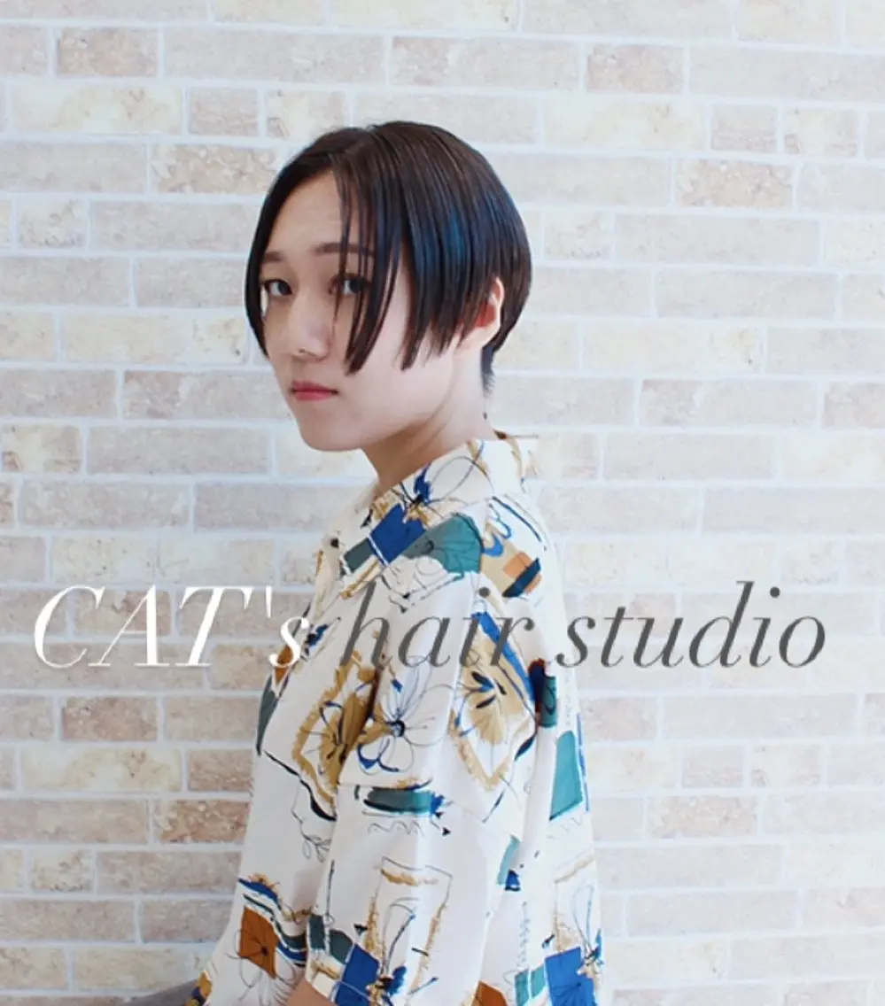 ショート ハンサムショート ショートヘア カット 家入 光のヘアスタイル
