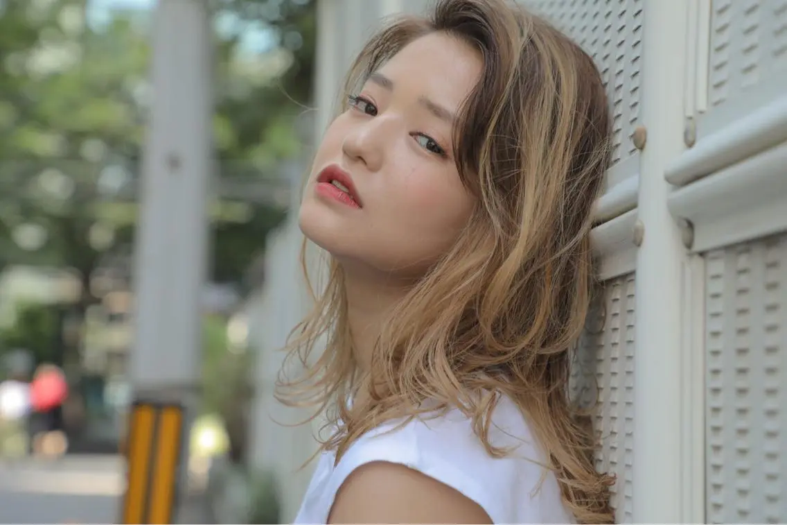 セミロング カラー 山本 千尋のヘアスタイル