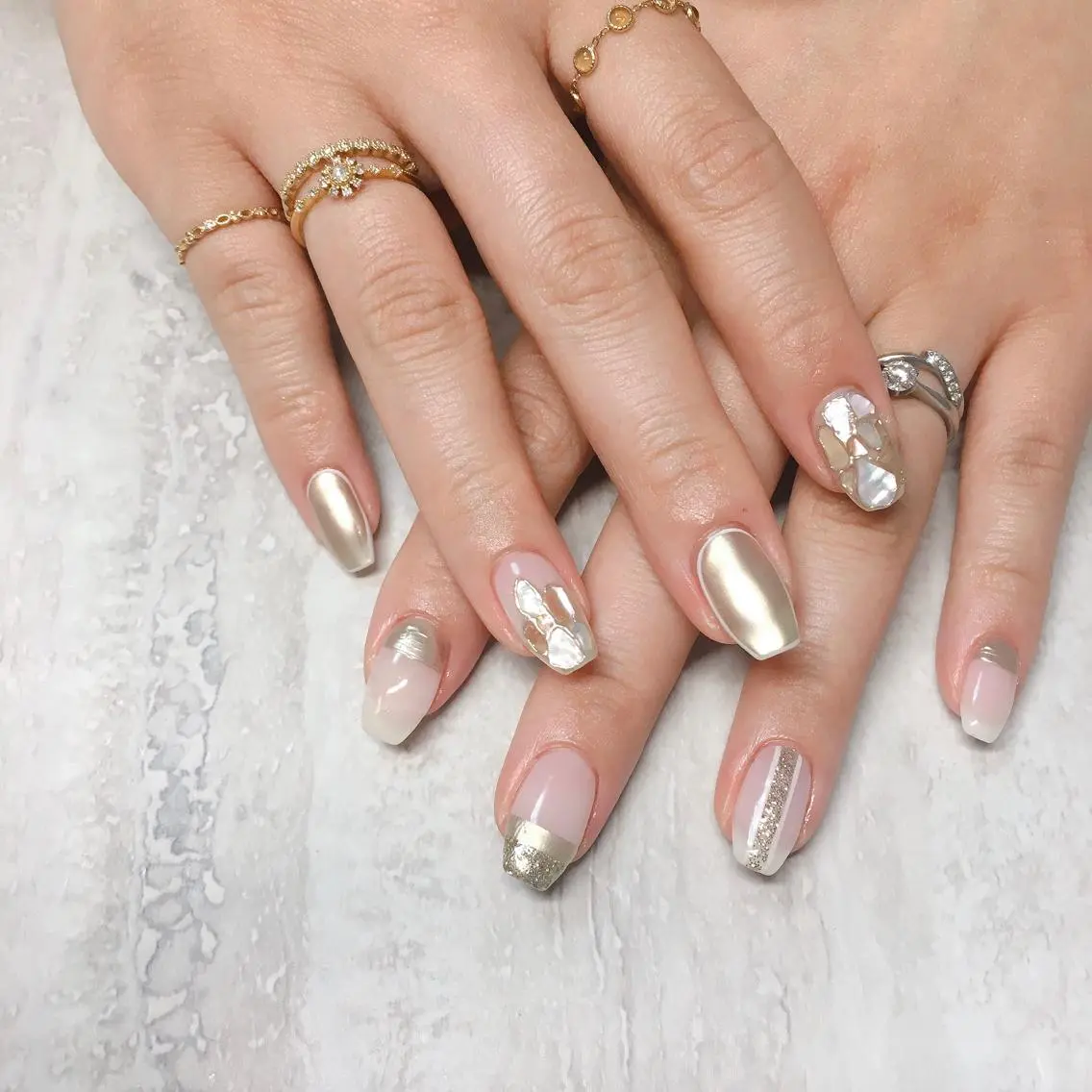 ネイル ハンドネイル nailsalon Asryのネイルデザイン