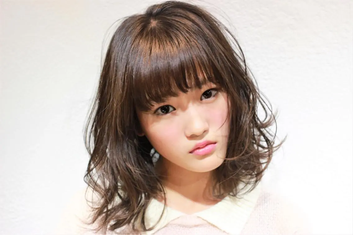 ショート 切りっぱなしボブ アッシュ ボブ カット トリートメント 所渉/韓国レイヤー /ウルフカットのヘアスタイル