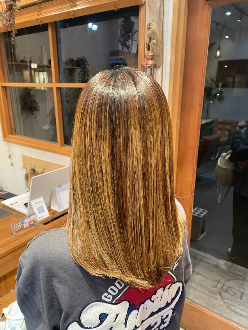 ミディアム カット 🪻二宮俊カットモデ ル縮募集🪻のヘアスタイル
