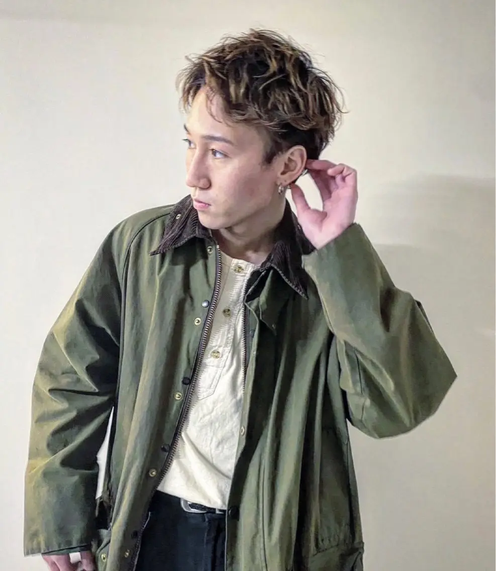 ショート メンズ 🐺パーマ特化🐺 安生　力哉のヘアスタイル