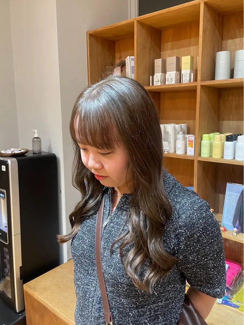 カラー 透明感カラー カット ヘアカラー トリートメント 縮毛矯正/レイヤー 🌙児玉光瑠のヘアスタイル
