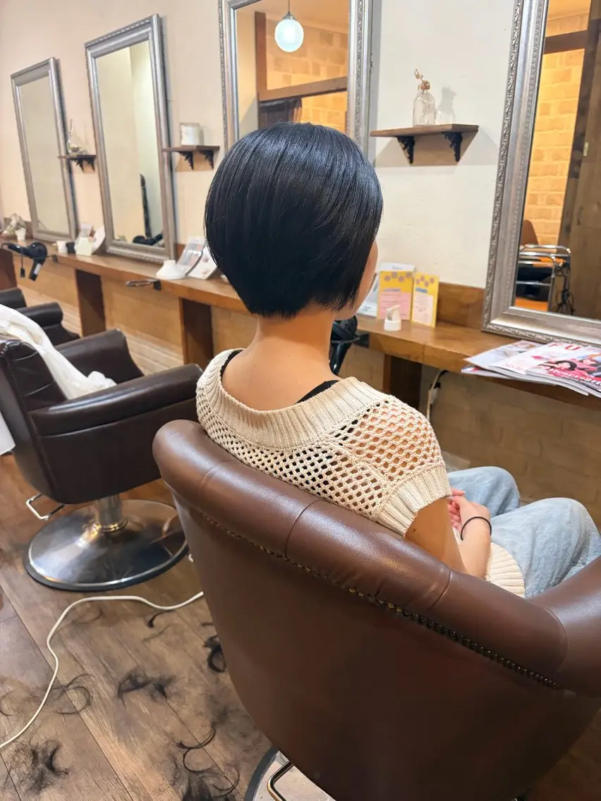 ショート 肥田 夕蘭のヘアスタイル