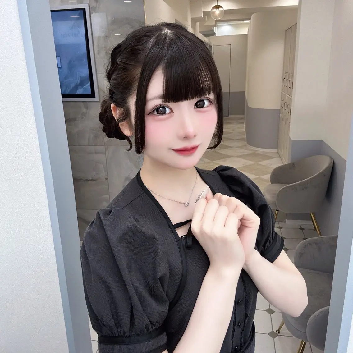 ロング カット トリートメント 💎りあん/大須/栄 ブリーチなしWカラーのヘアスタイル