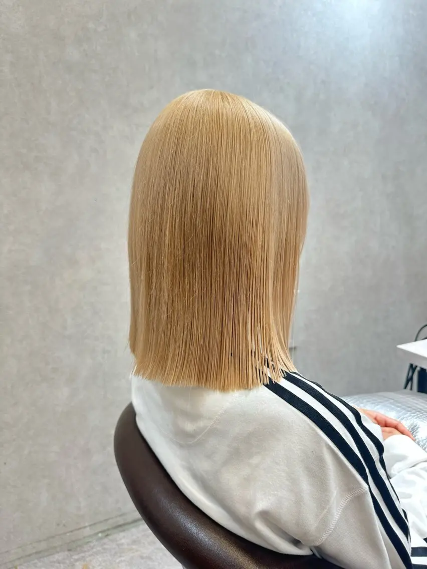 ショート ヘアカラー トリートメント Lond  mare 🦋ayana🦋のヘアスタイル