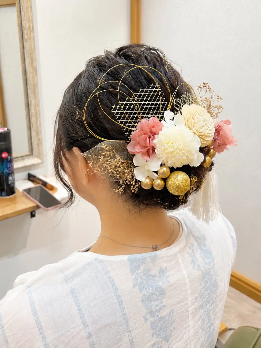 ヘアアレンジ ヘアセット 【enil代表】 杉林和哉のヘアスタイル