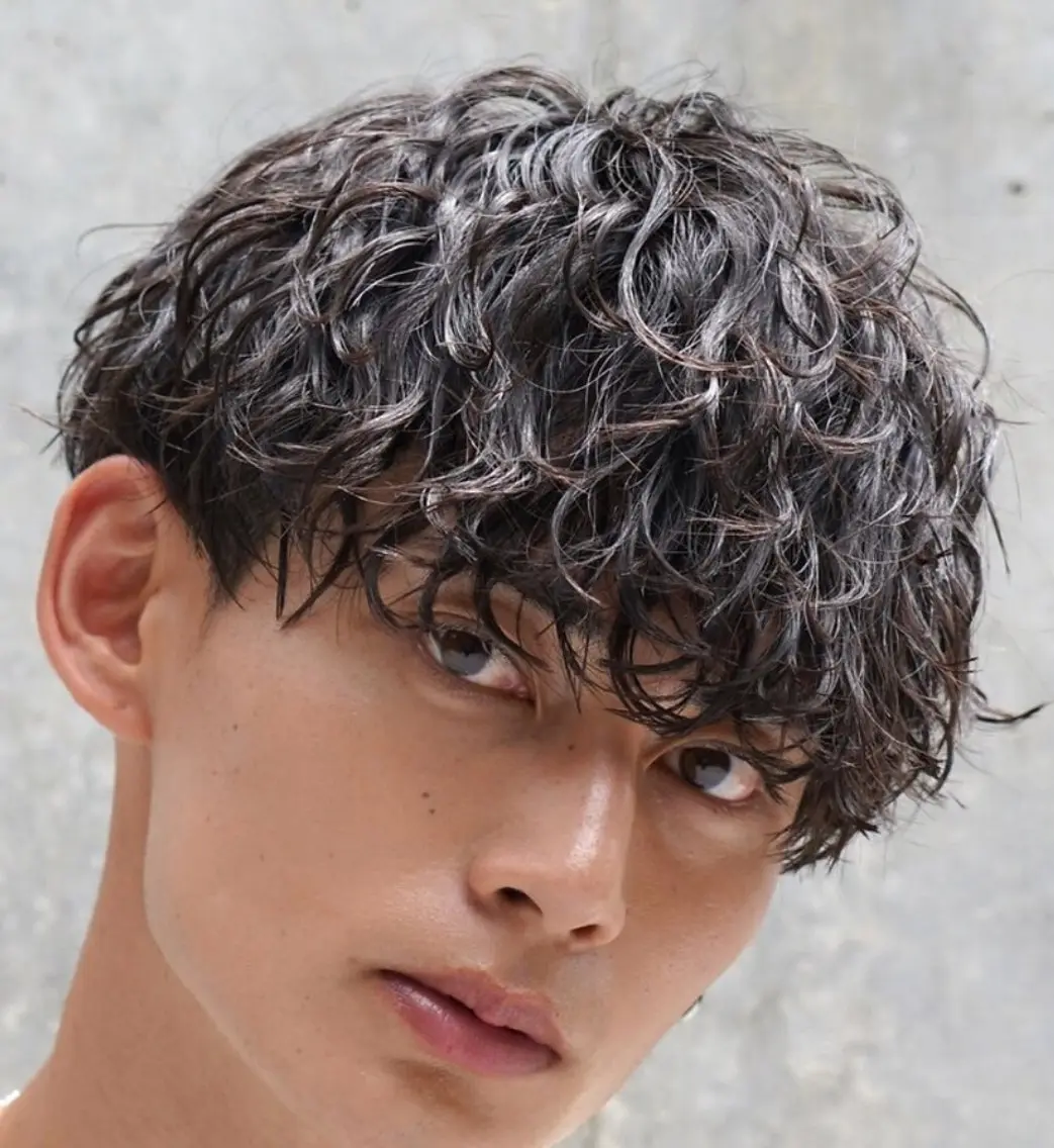 パーマ パーマ 大橋 陽色のヘアスタイル