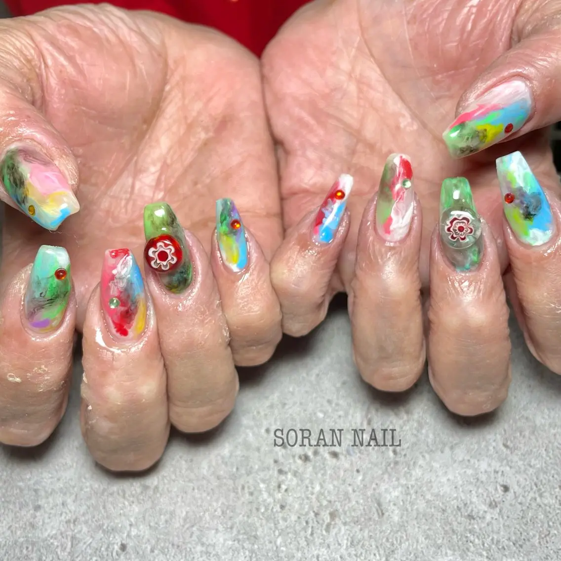 ネイル ハンドネイル soran nailのネイルデザイン