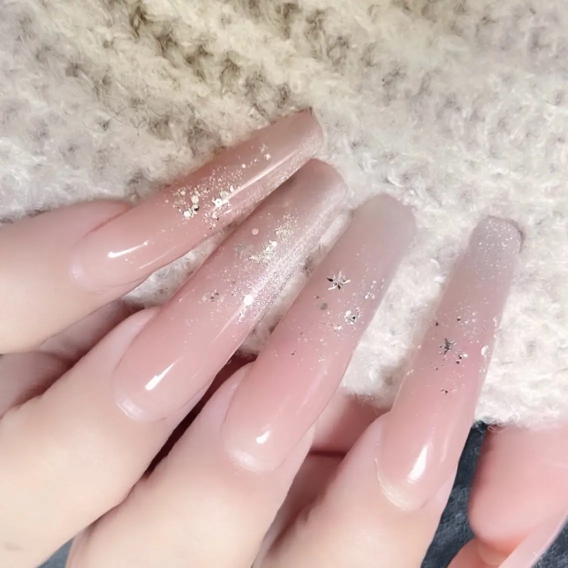 ネイル ジェルネイル ハート ホログラムネイル 韓国ネイル ニュアンスネイル 🩵池袋heart nail🩵のネイルデザイン