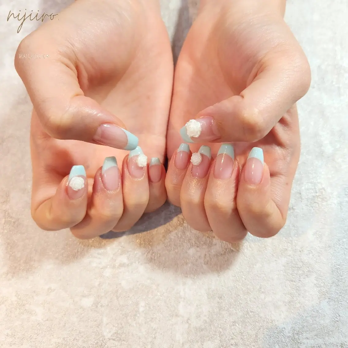 ネイル ハンドネイル nijiiro🌈 サトウのネイルデザイン