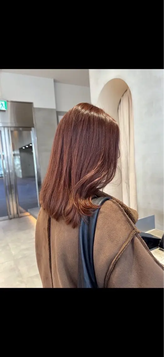 カラー みずき🔥 艶カラーのヘアスタイル