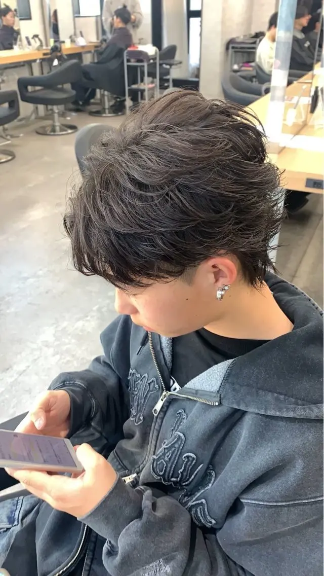 メンズ 青栁 仁也のヘアスタイル