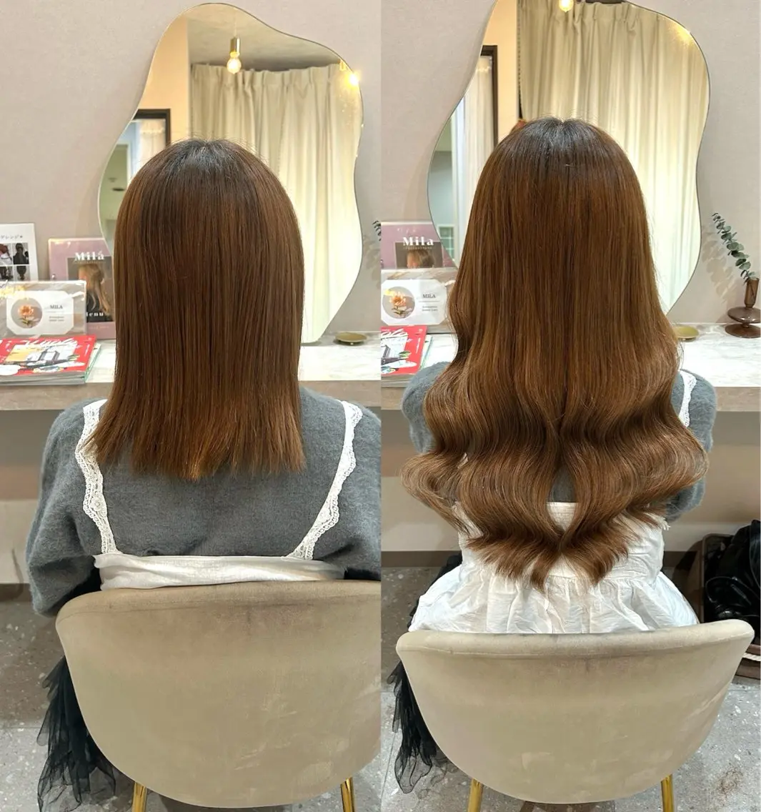 Mila Hazukiのヘアスタイル