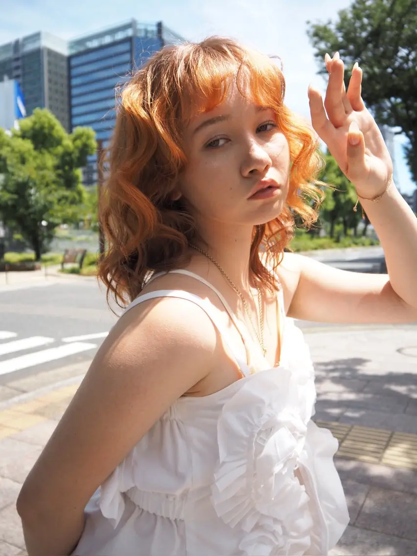 ロング カラー カット ヘアカラー トリートメント yuki/矢場町/ JILLSTUDIOのヘアスタイル