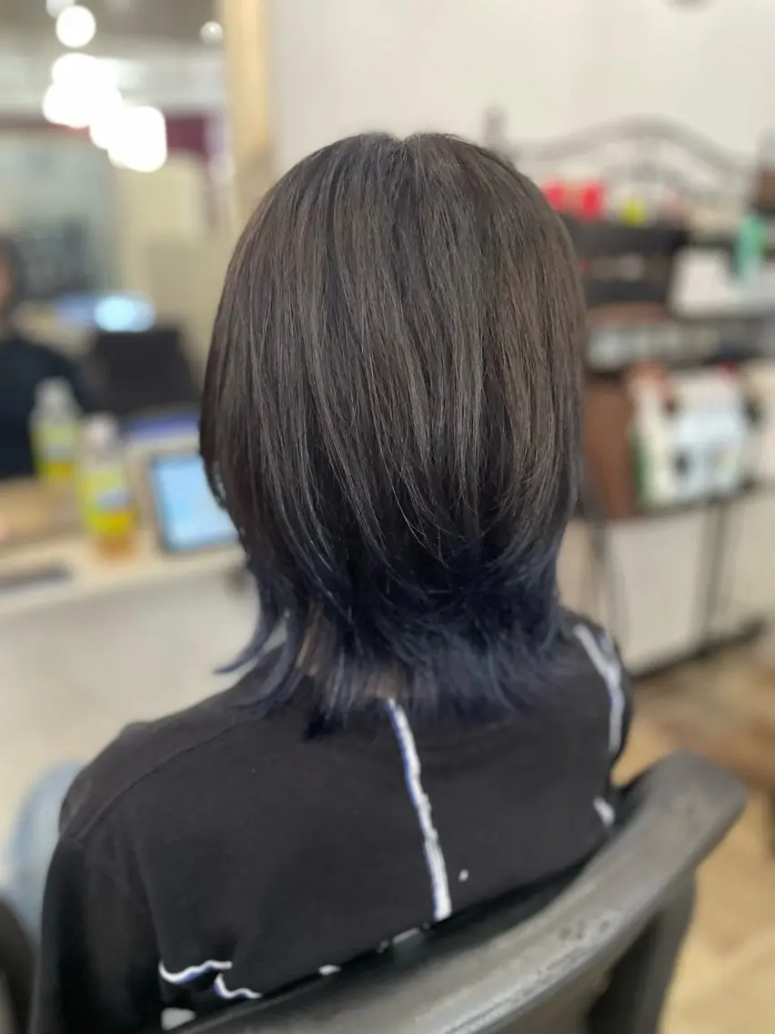 ショート カラー amphihair 高橋祐也のヘアスタイル