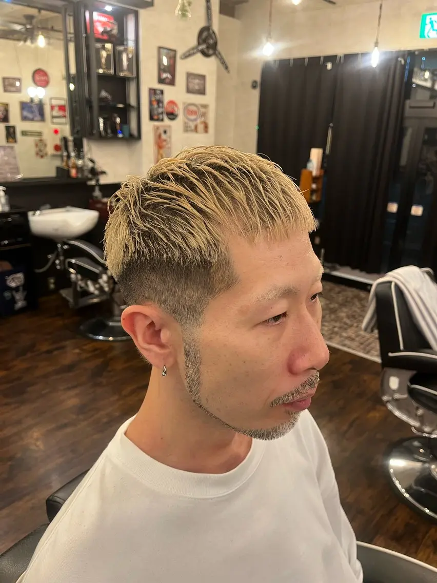 ショート ヤマザキ ユキヤのヘアスタイル