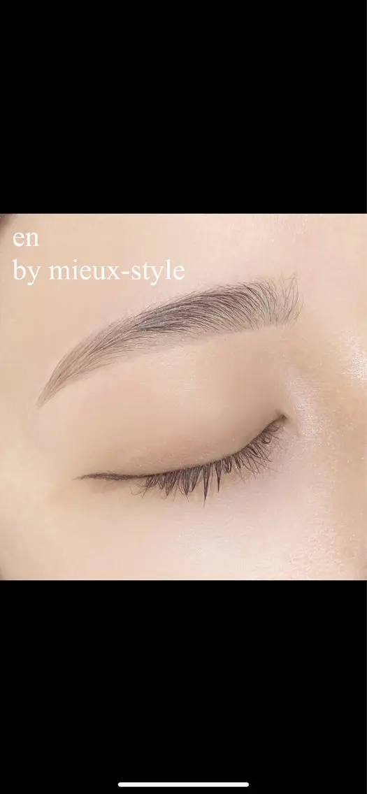 アイブロウ ワックス脱毛 眉カット その他(アイブロウ) Na0 .en ornerのマツエク・マツパデザイン