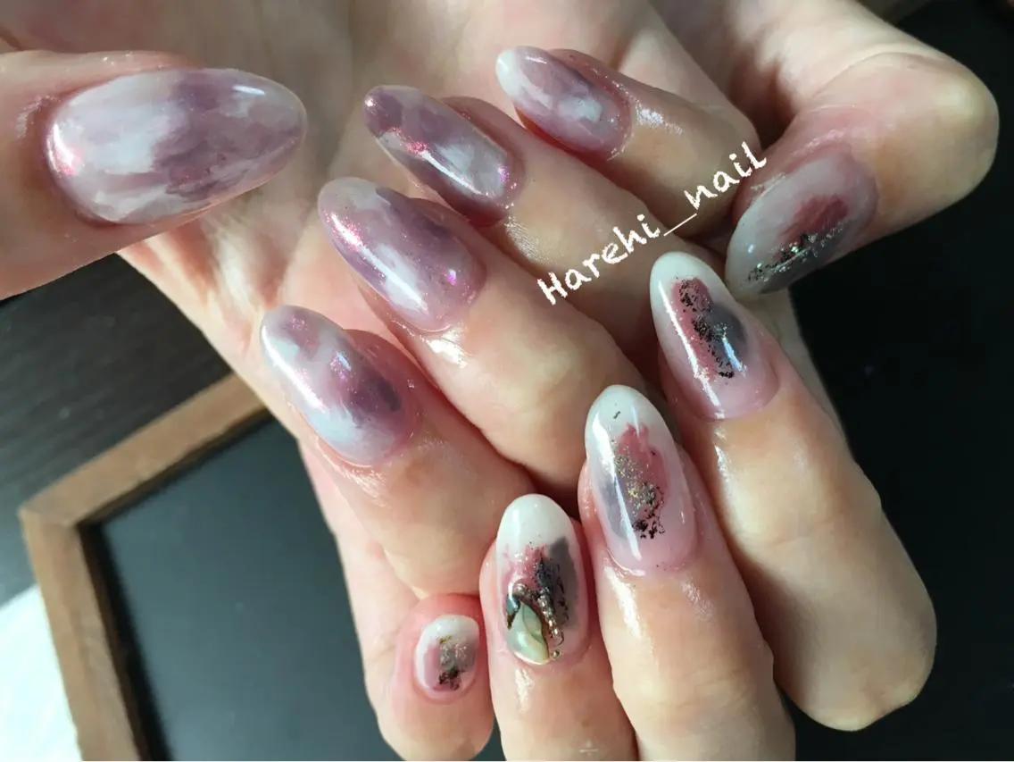 ネイル ハンドネイル Harehi_ nailのネイルデザイン