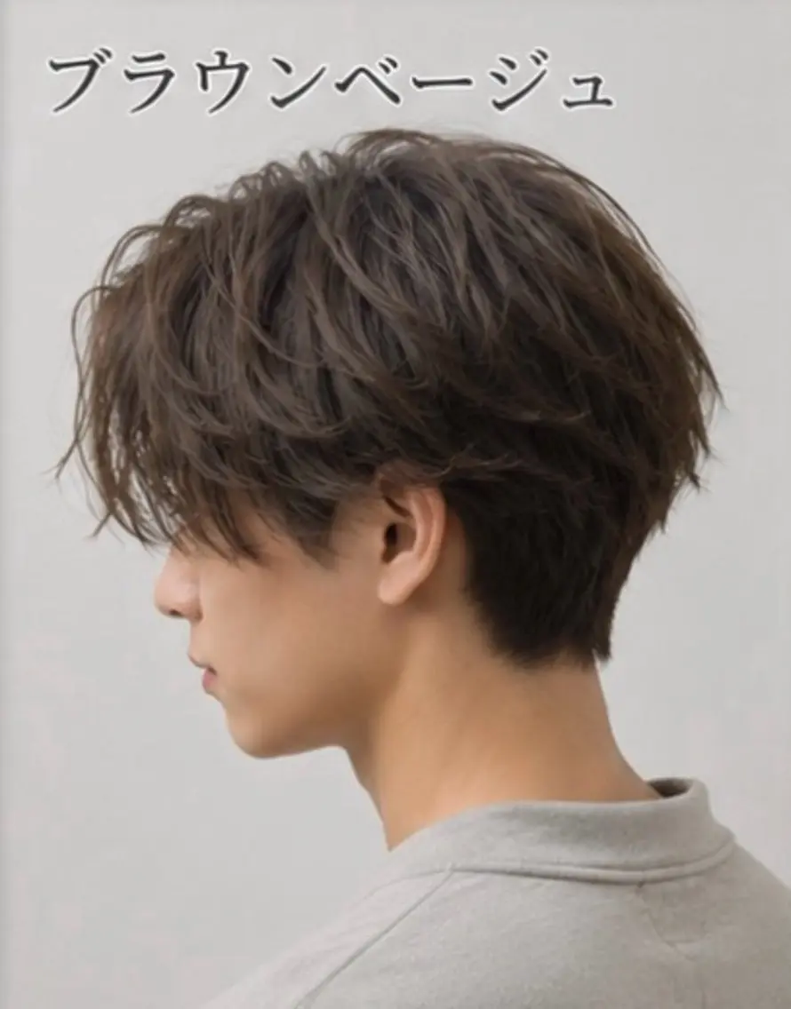 ショート カラー メンズ CORE あおいのヘアスタイル