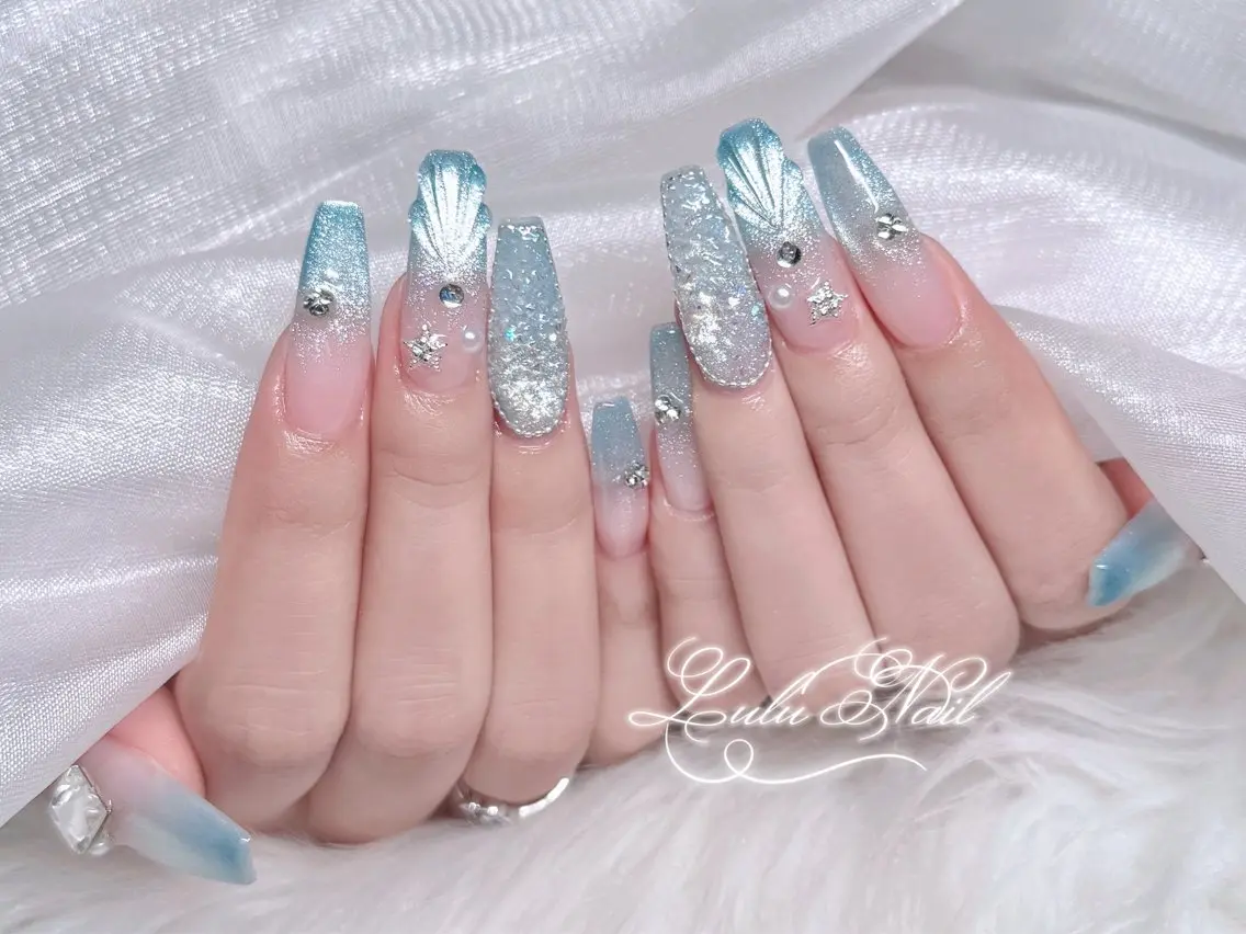 ネイル ハンドネイル Lulu Nail 🫧ユユのネイルデザイン