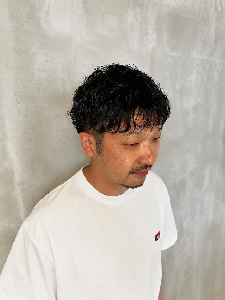 パーマ メンズ カット パーマ Rio/ kiri  逗子葉山のヘアスタイル