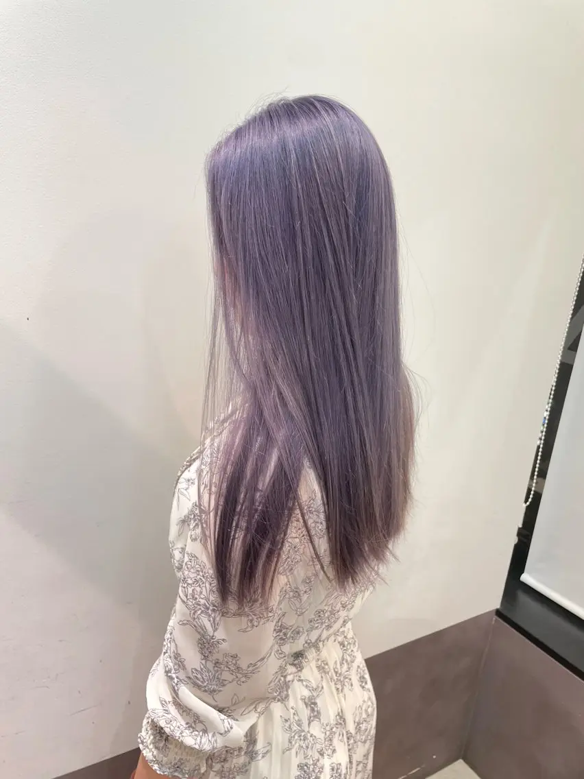 ミディアム トリートメント ヘアカラー 顔周りレイヤー/新宿 /モテ艶カラー/航介のヘアスタイル