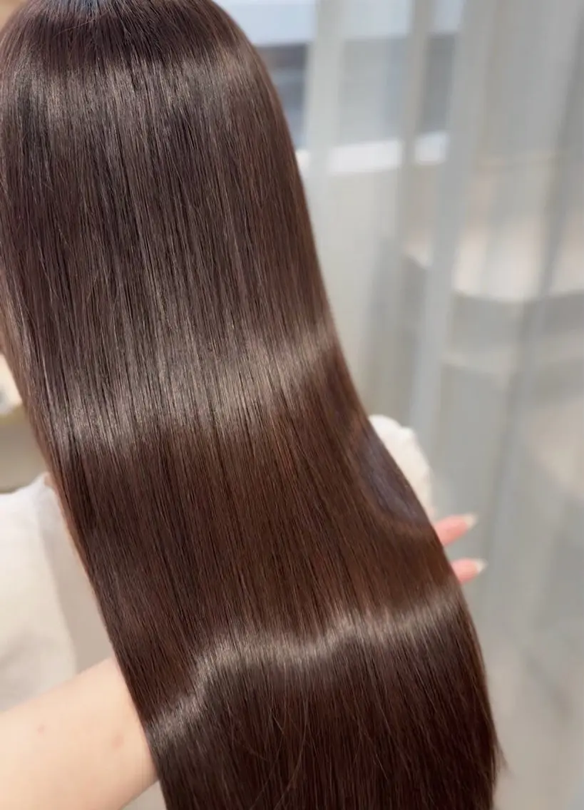 ロング 髪質改善 トリートメント HALO treatmentのヘアスタイル