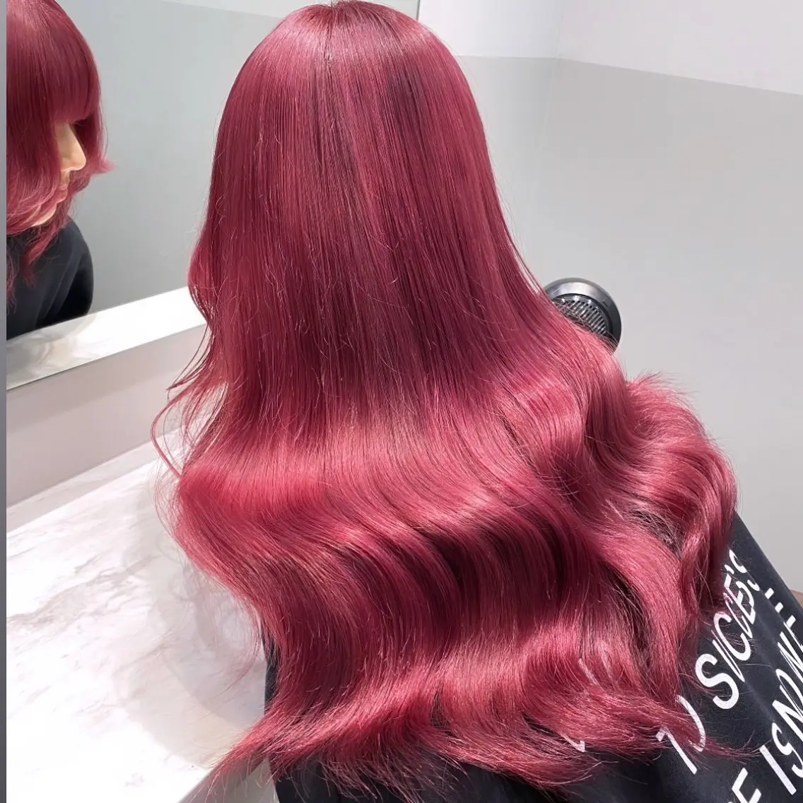 ロング カラー ヘアアレンジ メンズ ブリーチの髪様 MASATOのヘアスタイル