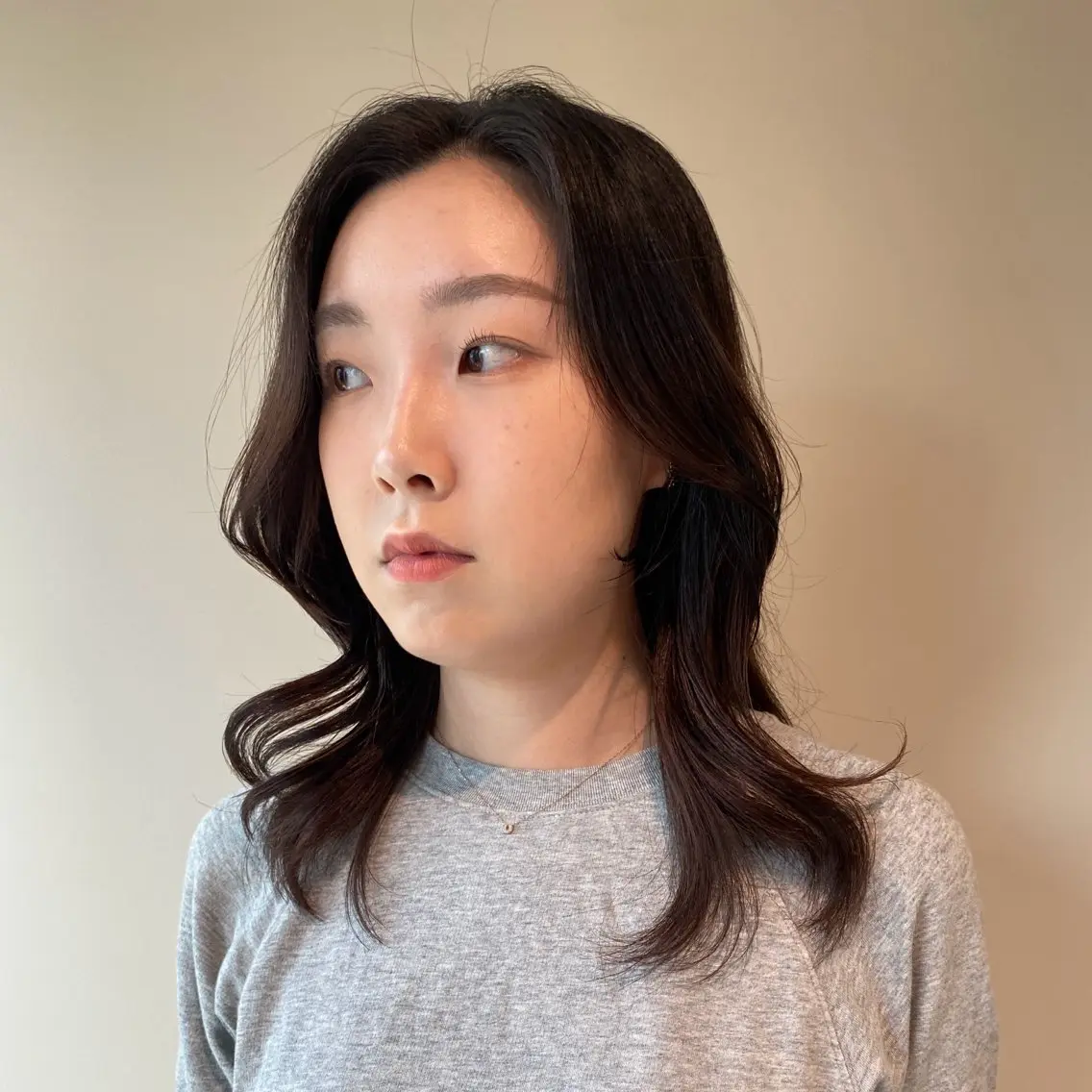セミロング ヘアアレンジ 石井美羽 NEROのヘアスタイル