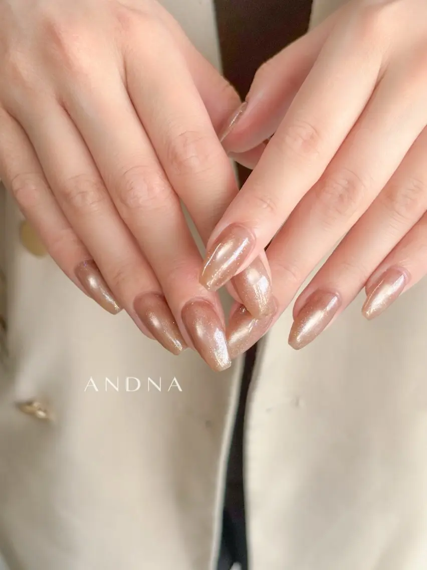 ネイル マグネットネイル ハンドネイル Kinuko / ANDNAのネイルデザイン